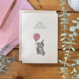 Herd It’s Your Birthday - Australian Shepherd Dog Themed Card