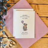Rotts and Rotts of Love - Rottweiler Dog Themed Birthday Card