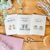 Pawfect Couple - Dog Themed Wedding Card
