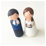 Custom Cake Toppers - Couple (No Child/Pet)