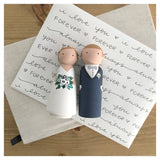 Custom Cake Toppers - Couple (No Child/Pet)