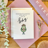 You're About to Avo Baby - Avocado Themed Baby Shower Card