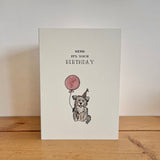 Herd It’s Your Birthday - Australian Shepherd Dog Themed Card