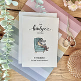 Too Badger Leaving - Badger Themed Retirement Goodbye Card