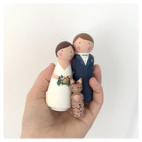 Custom Cake Toppers | Couple + 1 Child/Pet