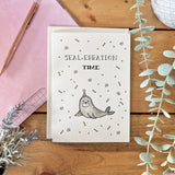 Seal-ebration - Seal Themed Congratulations Card