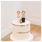 Custom Cake Toppers | Couple + 2 Child(ren)/Pet(s)