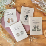 Pawfect Couple - Dog Themed Wedding Card