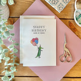 Snappy Birthday - Crocodile Themed Birthday Card