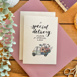 A Special Lady - Flower Themed Greeting Card