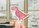 Dinosaur Magnet Pack of Eight - High Quality Matte