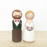 Custom Cake Toppers | Couple + 2 Child(ren)/Pet(s)
