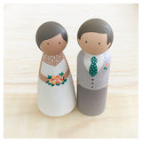 Custom Cake Toppers | Couple + 2 Child(ren)/Pet(s)