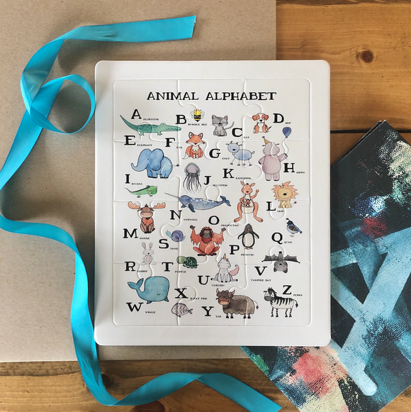 Animal Alphabet Puzzle