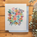 Artsy Fartsy Floral Patch Print | Printable Digital Wall Art