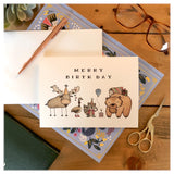 Merry Birthday Card