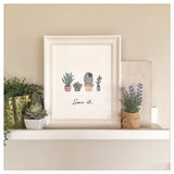 Succ It Wall Print | 8x10