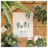 Succ It Wall Print | 8x10