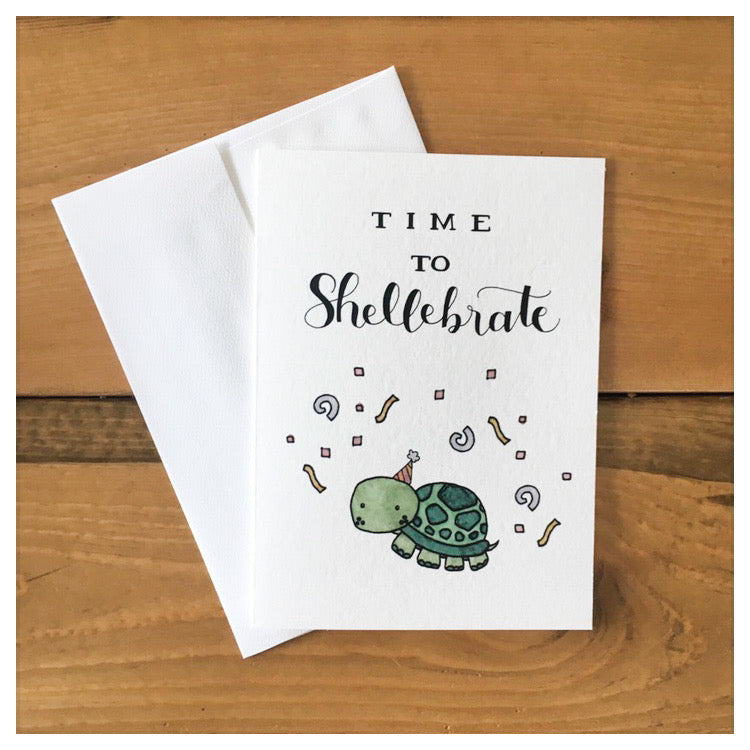 Shellebrate' Birthday Card