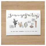 Seasonings Greetings - Holiday Card