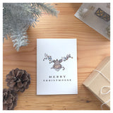 Merry Christmoose - Christmas Card