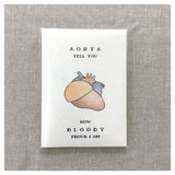 Aorta Tell You How Bloody Proud I Am - Congratulations Card