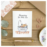 Showering You With Love - Bridal Shower Card