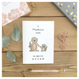 Mother’s Day – “A Mother’s Love Is Like No Otter” Pun Card