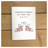 Congratulations On Tying the Knot - Wedding Card