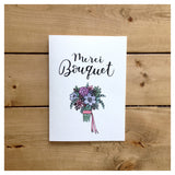 Merci Bouquet - Thank You Card