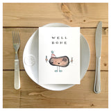 Well Done - Punny Steak Congratulatory Greeting Card