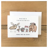 Merry Christmas From The Eh Team Card - English