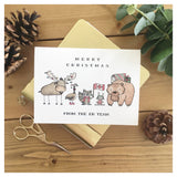 Merry Christmas From The Eh Team Card - English