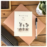 Rooting For You - Encouragement Card
