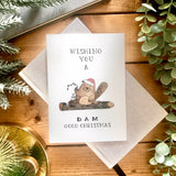 Wishing You A Dam Good Christmas - Holiday Card
