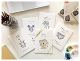 Narwhal Christmas Card