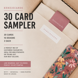 Best Seller Sampler Pack | 30 Cards | 10 Designs