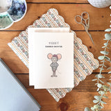Merry Christ-MOUSE – Funny Mouse Holiday Card