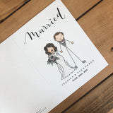 Custom Wedding Card Design - Digital (physical add ons available)