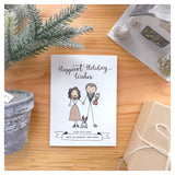 Custom Holiday Greeting Card - Digital (physical copies available to add on)