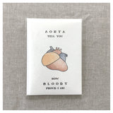 Aorta Tell You How Bloody Proud I Am Card | Congratulations Card