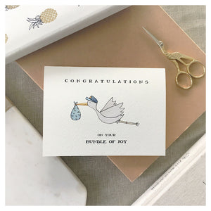 Congratulations On Your Bundle Of Joy Card