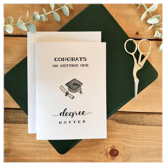 Congrats On Getting One Degree Hotter Card